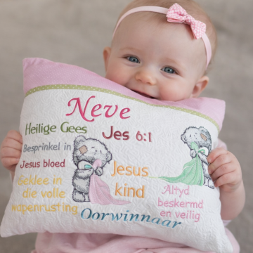 Tatty Teddy pocket pillow