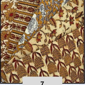 Indian Cotton Set 7 (1-5)